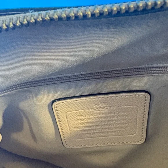 Coach Nude/Beige Leather Satchel Bag - Picture 7 of 16